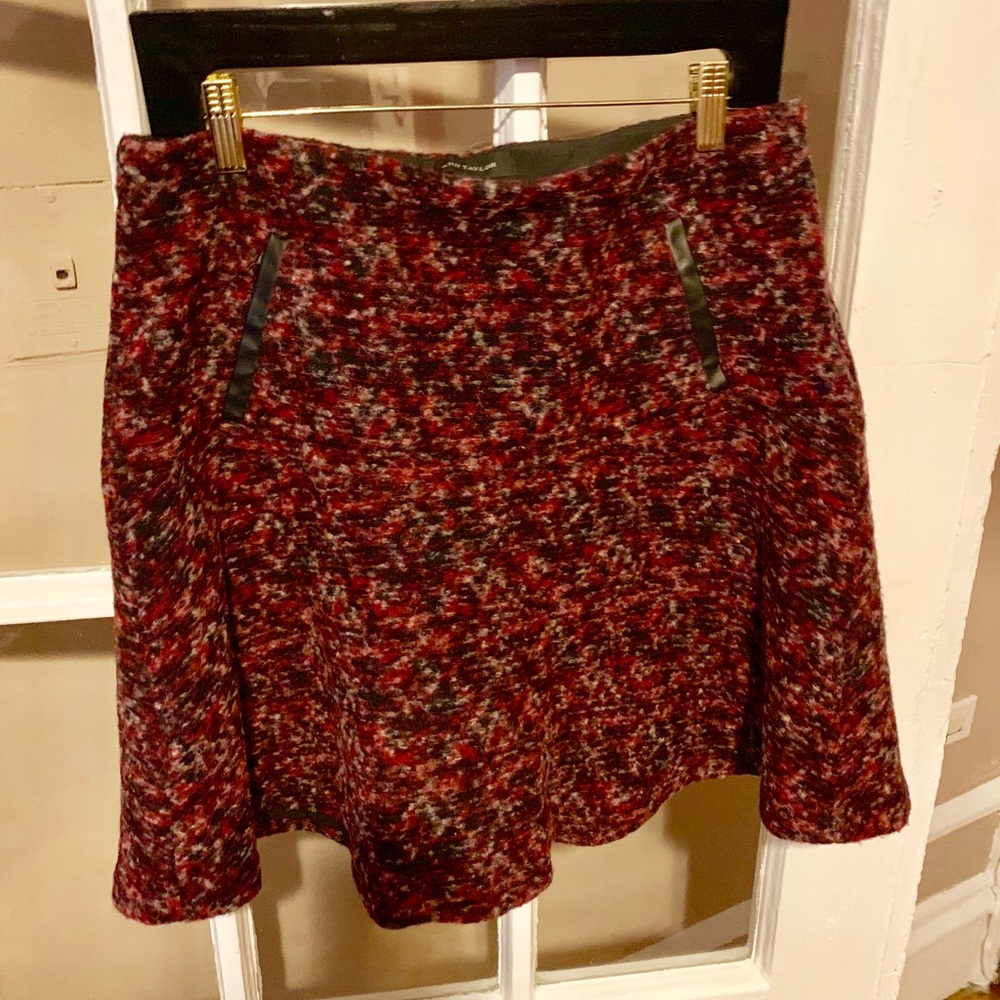 Ann Taylor Wool Blend Lined Skirt, Size 10